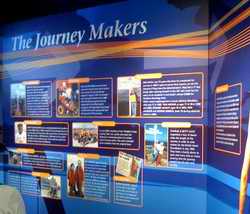 The Journey Makers display