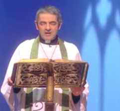 Rowan Atkinson as vicar